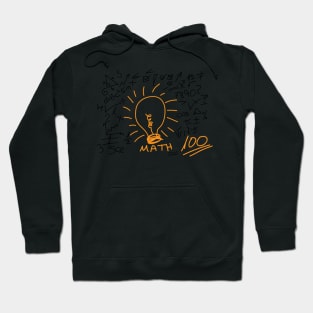 Hand drawng math symbols Hoodie